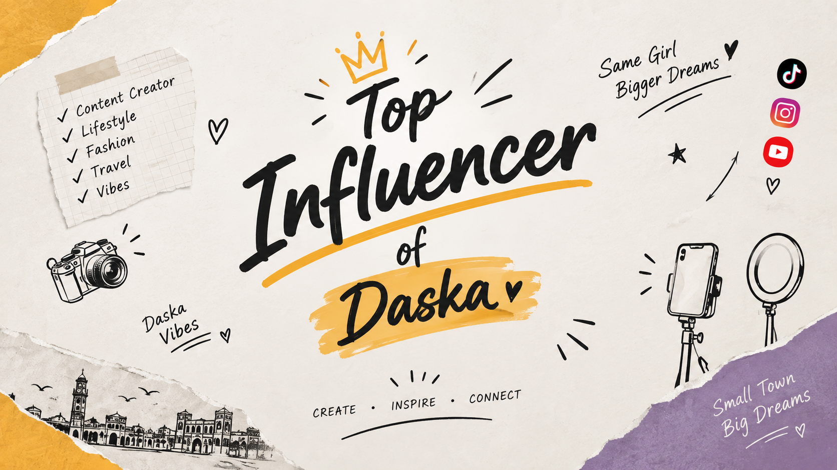 Hamna Boubak - Top Influencer of Daska