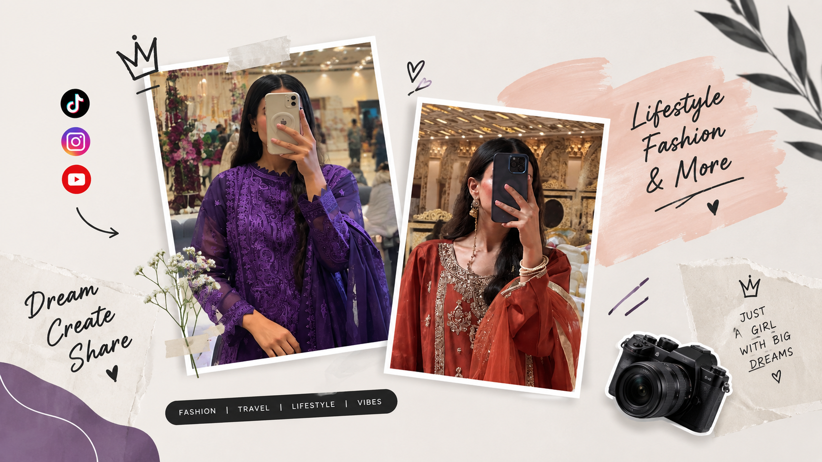 Hamna Boubak Daska lifestyle fashion content creator